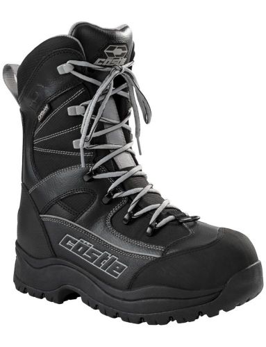 Castle x racewear force 2 mens snowmobile boot gray