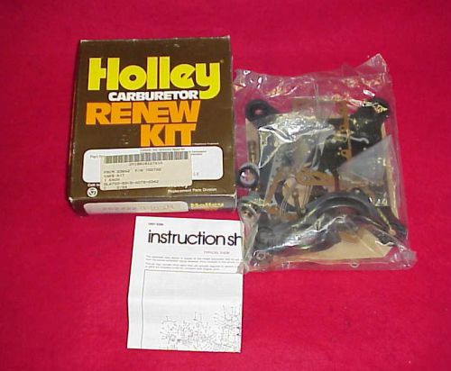 Nos new holley carb carburetor rebuild kit 74 1974 366 427 truck gmc 6521 6522