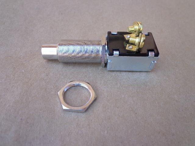 On-off push button starter or horn switch-ratt hot rod boat gm ford mopar 485-73