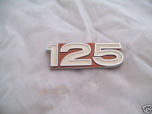 Find YAMAHA AT2 317-21786-01-71 TANK BADGE NOS 1972-1973 VINTAGE OEM ...