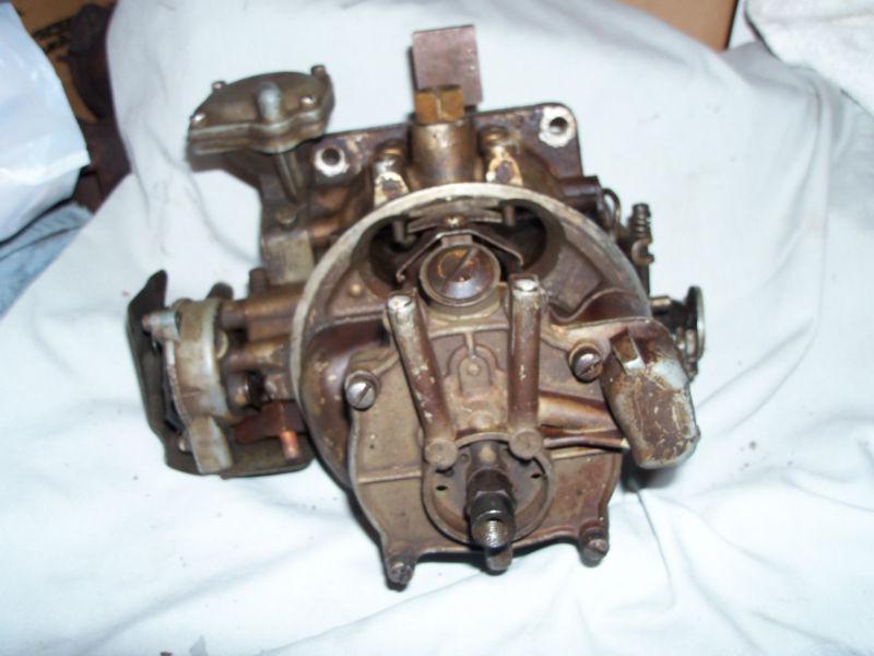 1955 56 ford or thunderbird rebuildable holley carburetor  4 barrell