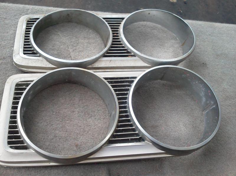 1969 chrysler newport headlight bezels