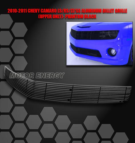 2010-2013 chevy camaro ls lt ss upper billet grille insert phantom black long