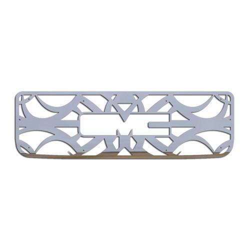 Gmc c & k truck 94-98 stainless tribal front metal grille trim cover insert