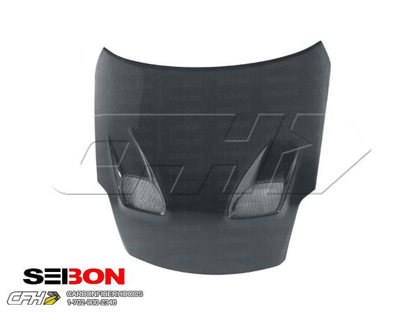 Seibon carbon fiber tsii-style carbon fiber hood kit auto body nissan 350z 02-06