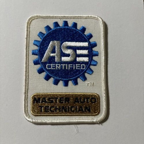 Ase certified master auto technician patch