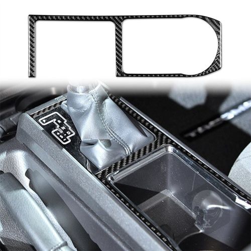 Fit for toyota tacuma 15-20 lhd soft carbon fiber center control shift frame 1*