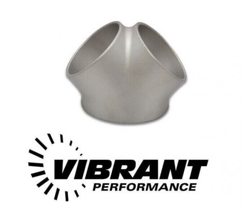 Vibrant performance 11743 cast 2-in-1 y collector 3&#034; inlet; 2.5&#034; x 2.5&#034; outlet