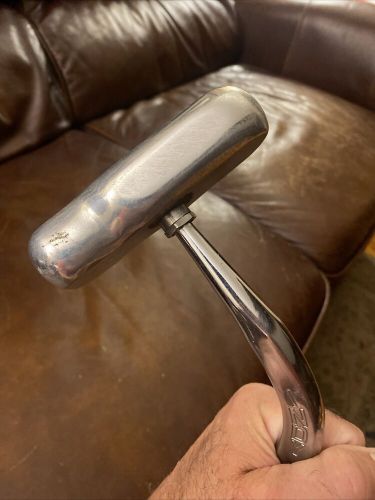 Vintage original rat rod indy shifter shift stick handle chrome hurst 7236