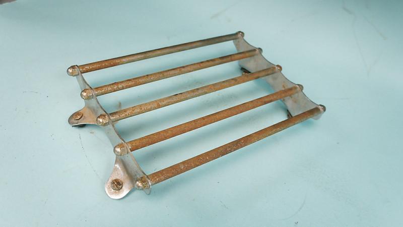 1952 harley el rigid pan fl fle knucklehead panhead hydraglide oem luggage rack