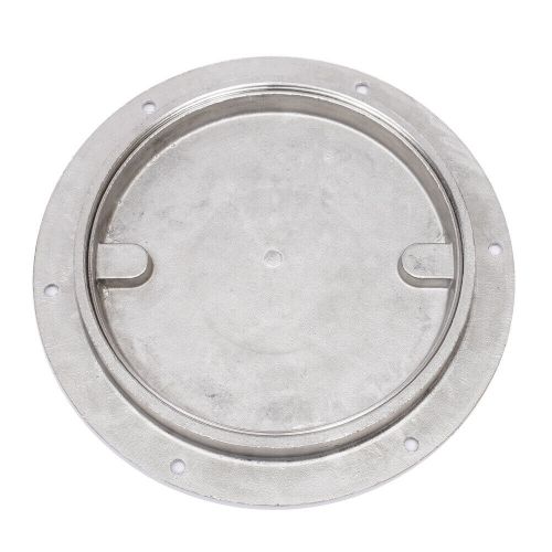 Disc 6 inch stainless steel marine boat inspection hatch round deck plate access