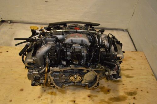 Jdm motor subaru forester 2006-2010 4 cyl 2.5l sohc ej25 avls motor #