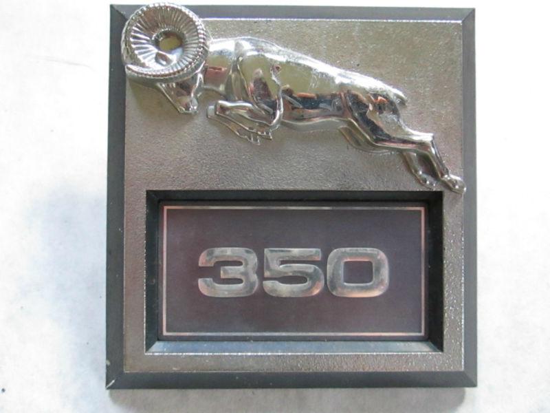 Ram 350 emblem