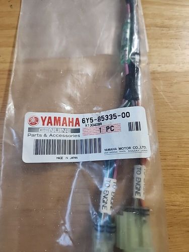 New in bag genuine oem yamaha tachometer adapter harness 6y5-85335-00