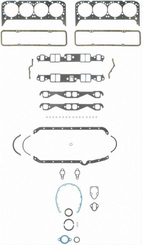 Fel-pro 2802 chevy full engine gasket sets small block gen i -  fel2802