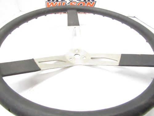 3 spoke 17&#034; steering wheel imca ump wissota demo derby figure 8 sweet mfg