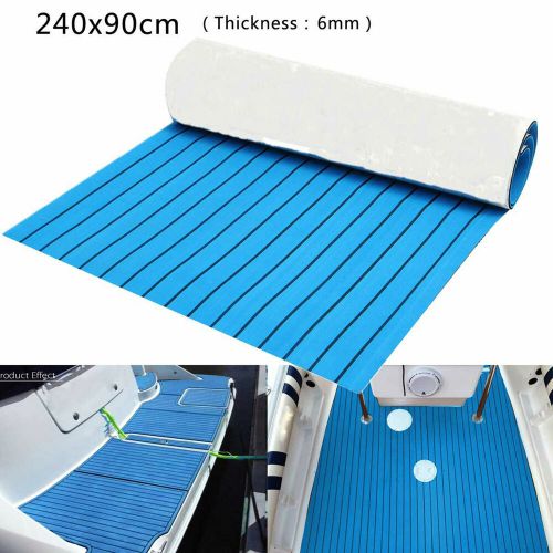 Blue eva teak decking foam boat marine flooring carpet sheet yacht mat pad new