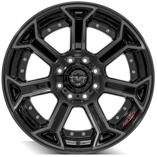 4play 4p70-22100-8170-24bbt gen2 4p70 22x10 8x170mm -24et in gloss black