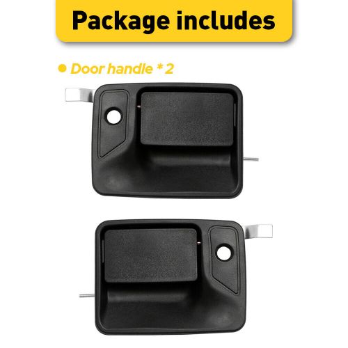 Outside door handles for ford super duty truck f250 f350 1999-2016 front pair