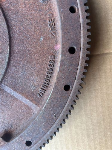 Volvo penta 5.7gxi gm v8  flywheel # 93433010n # 93433010 n