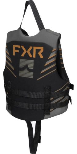 Fxr podium child life jacket black/copper