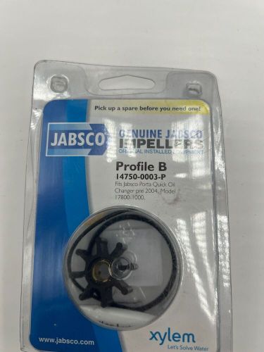 Jabsco impeller assembly 14750-0003-p fits porta quick oil changer pre 2004