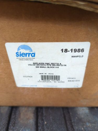 Sierra manifold #18-1986-1  gm small block new