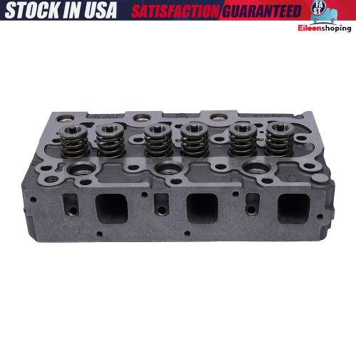 D1402 complete cylinder head w/ valves gaksets set for kubota scat trak bobcat