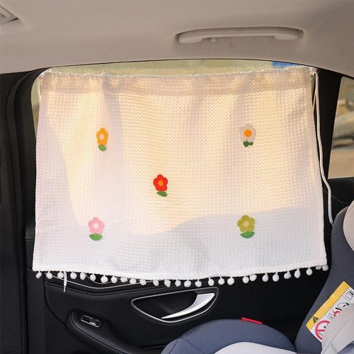 Suction cup curtain in the car window sunshade cover universal side window^