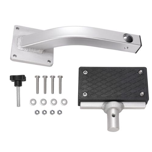 1 x boat trolling motor bracket w/hardware oxidation painted for universal