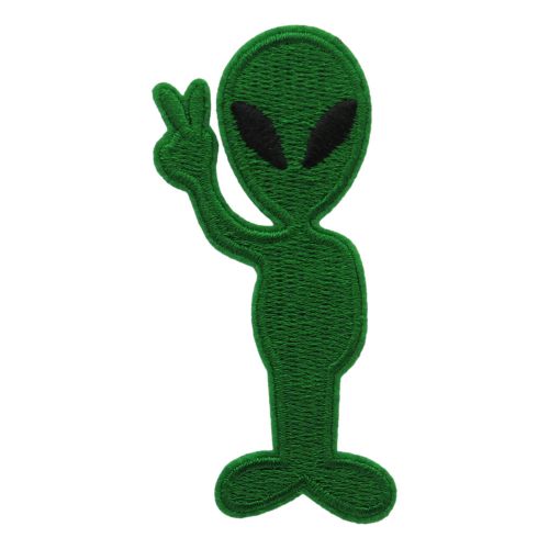 Green alien patch patch ironing patch space cosmic space patch-