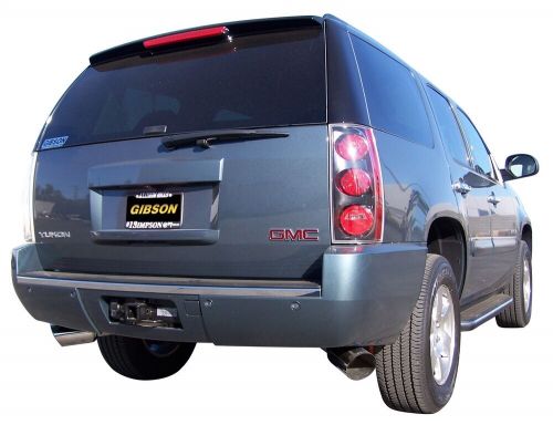 Gibson for 07-10 cadillac escalade base 6.2l 3in cat-back dual extreme exhaust -