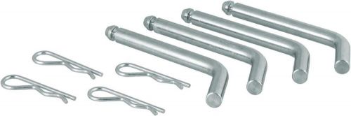 Fifth wheel pins clips 1/2-in 5th wheel hitch base rails steel zinc plated