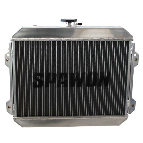 4 row aluminum radiator fit toyota corolla 1971-1974 1.6l 1.2l l4 spawon 56mm mt