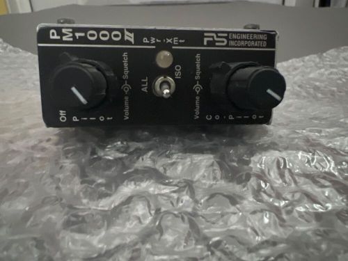 Ps engineering pm1000 ii panel mount intercom p/n 11922 serial #vs-08388