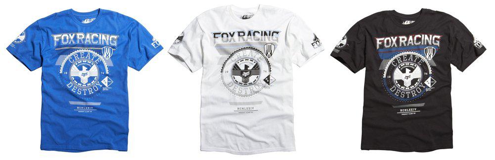 Fox racing mens infinite speed basic fit t-shirt 2013