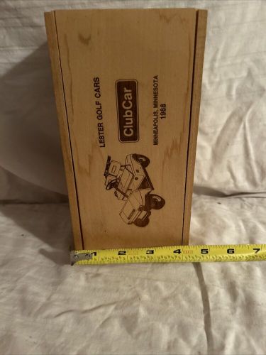 Lester golf cars 1988 club car  advertisement box