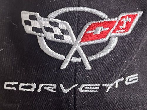 Corvette  cap by general motors,  adjustable adult cap ~  clean .