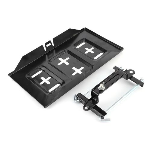 Storage battery holder tray mount hold down clamp bracket kit car accessory 19cm