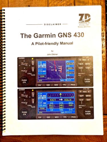 Garmin gns-430 pilot-friendly manual