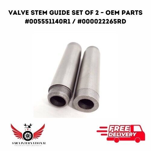 Valve stem guide set of 2 – oem parts #005551140r1 / #000022265rd