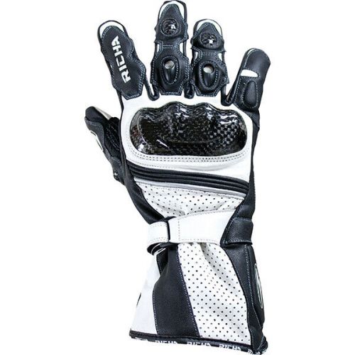 Richa ravine motorcycle gloves - white - s/xxl