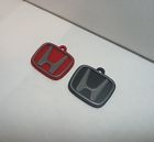 Honda emblem keychain jdm keyring (2 in set red &amp; black)