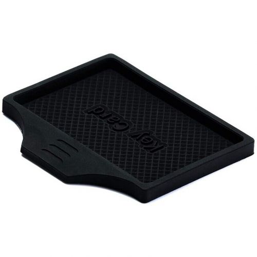 For  model 3 y center console -slip key card holder, black soft silicone3234