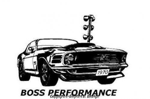 Boss 429 components: new  kaase heads, new valve covers, new 8-v intake plus