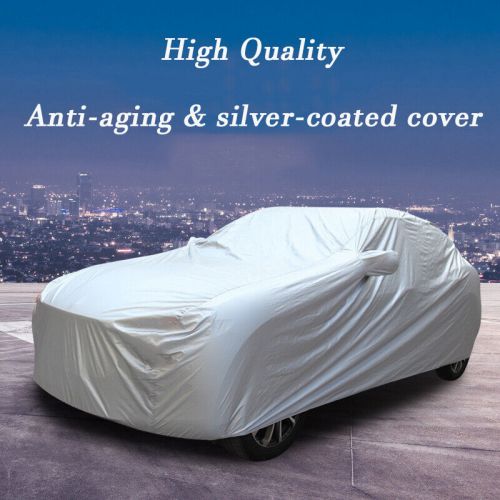 Full car cover waterproof sun uv snow dust rain resistant car protective xl size