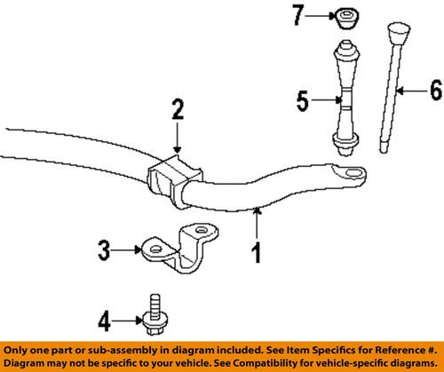 Ford oem 2l2z5k483a stabilizer bar-stabilizer link