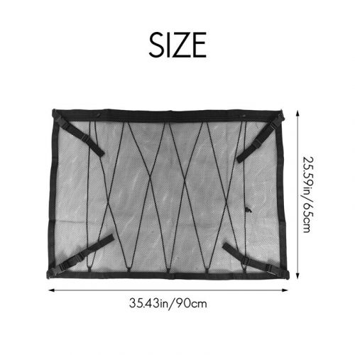 Car blanket storage mesh roof interior cargo mesh bag car trunk 4416-