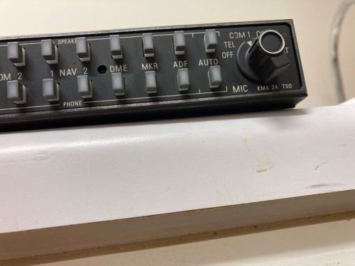 Bendix king kma 24 tso audio panel p/n: 066-1055-03