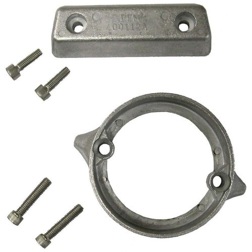 Performance metals 10277a volvo penta 290 duo prop complete anode kit - aluminum